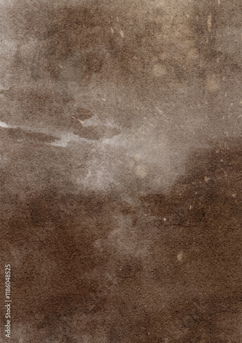 watercolor mocha mousse paper background