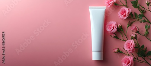 White unbranded tube for co...