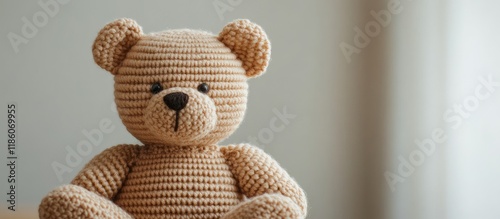 Teddybear toy crafted using...