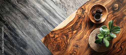 An engaging top view photog...