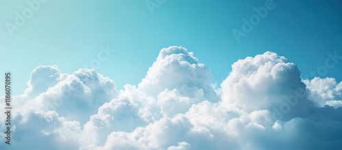 Clouds with a blue sky back...