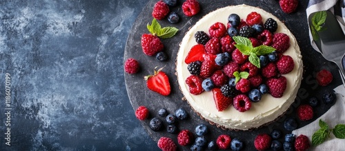 Sliced No Bake Ricotta Chee...
