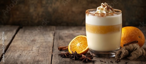 Autumn alcoholic beverage a...