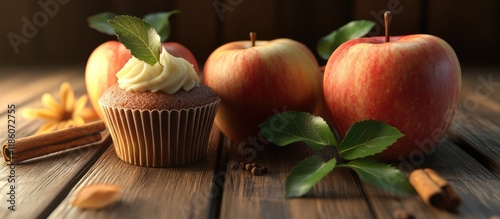 Apples and cinnamon compone...