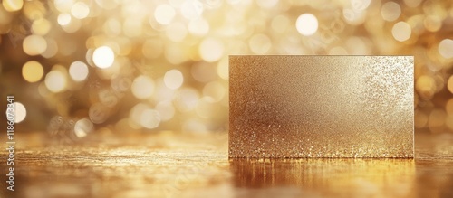 Gold with a place card set ...