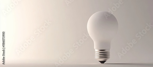 Close up of a white LED lig...