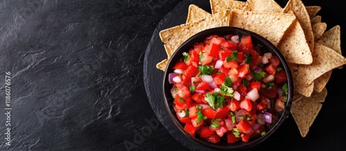 Pico de Gallo served with g...