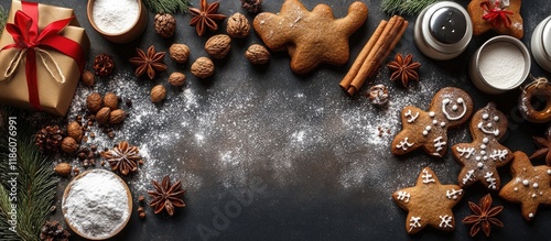 Christmas gingerbread cooki...