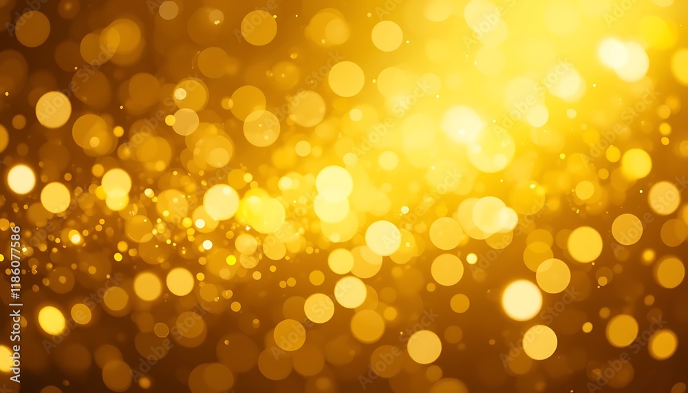 Golden Bokeh Lights A Sparkling, Luxurious Abstract Golden Bokeh Lights A Sparkling, Luxurious Abstract
