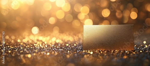 Gold with a place card set ...