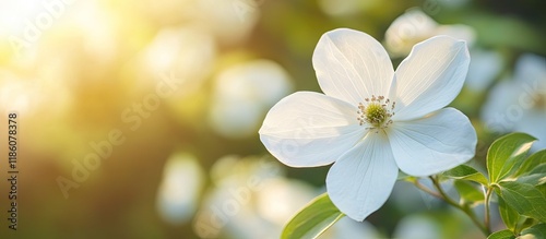 A beautiful and lively whit...