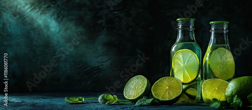 Refreshing flavors of lime ...
