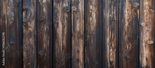 Retro background Wooden wal...