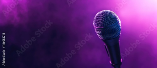 Microphone with copyspace M...