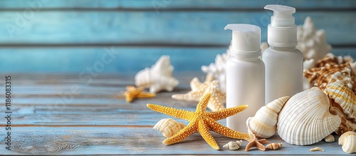 Sunscreen bottles featuring...