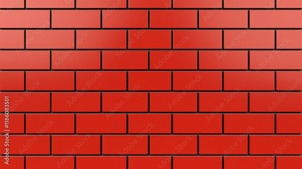 Seamless Red Brick Wall Texture Background Seamless Red Brick Wall Texture Background