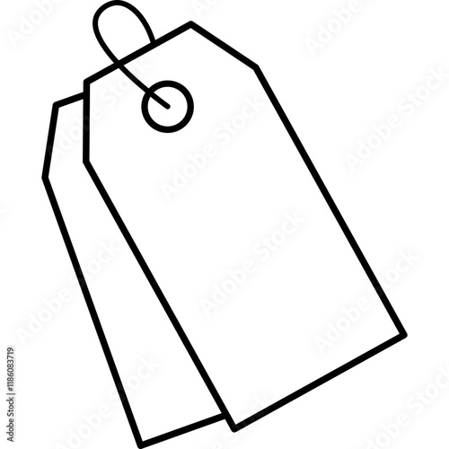 Price Tag Line Icon