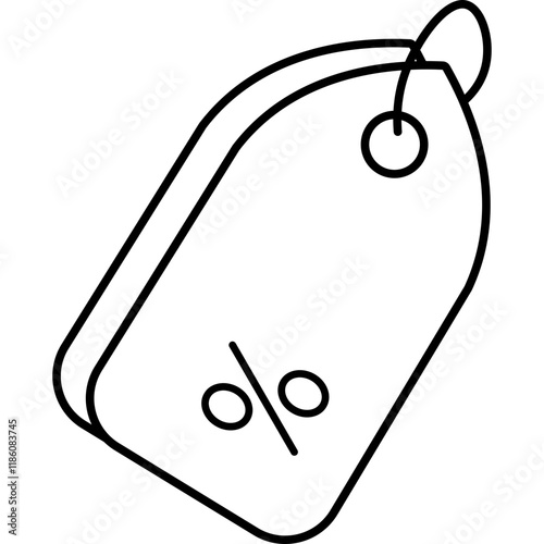 Price Tag Line Icon