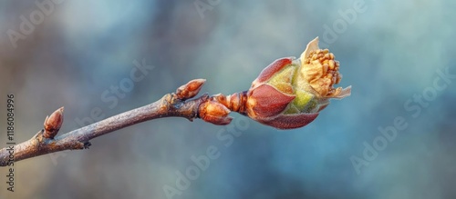 Winter bud of horse chestnu...