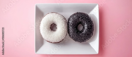 Two tasty fresh hearty blac...