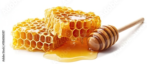 honeycomb filled with sweet...
