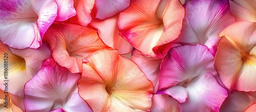 Flat lay A vibrant and colo...