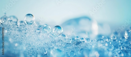 air bubbles trapped in ice....