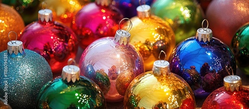 Colorful decorative ornamen...
