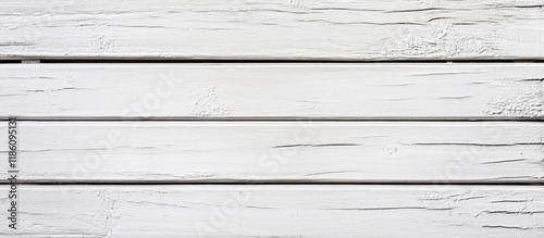 Close up of a white painted...