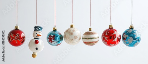 A collection of hanging Chr...