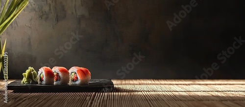 Japanese cuisine seafood su...