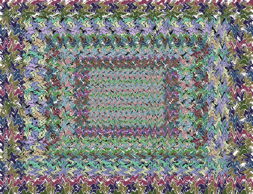 Digital And Textile Design Pattern
