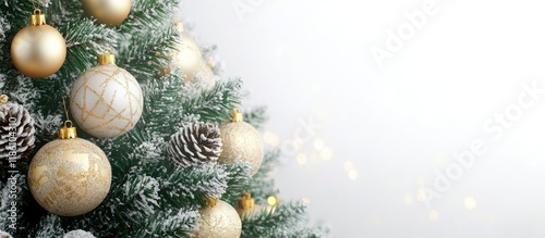 Close up of a Christmas tre...