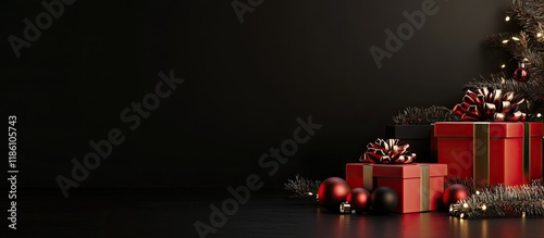 black background featuring ...