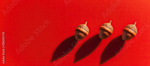 Trendy autumn composition w...