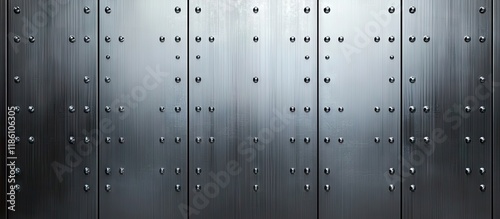 Gray metallic plate texture...