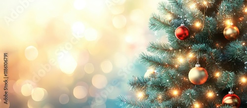 Ornamented Christmas tree w...
