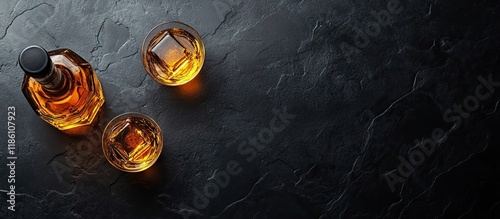 Scotch whiskey or whisky in...
