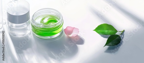Cosmetic bottle containing ...
