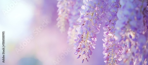 Beautifully blossoming wist...