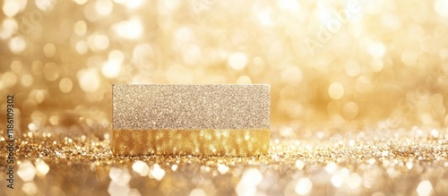 Gold with a place card set ...