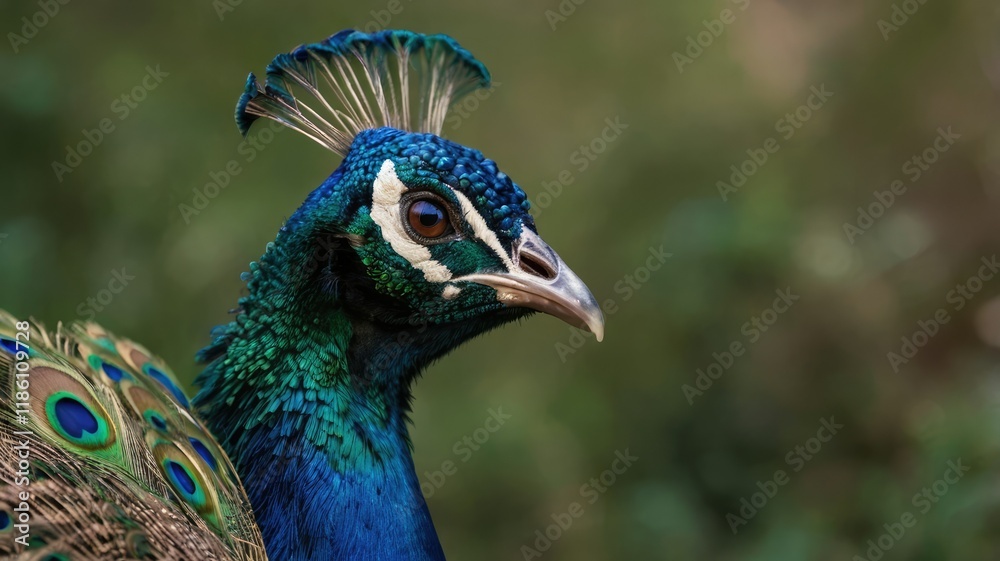 peacock with feathers generative ai peacock with feathers generative ai
