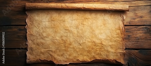 Brown old paper blank page ...