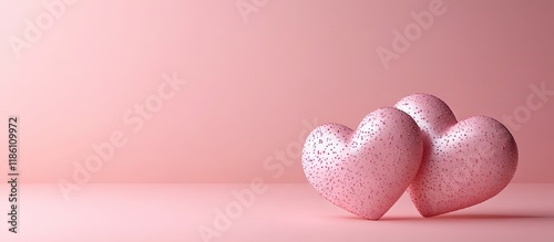 Valentine s Day pink greeti...