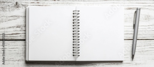 Open a blank notepad with a...