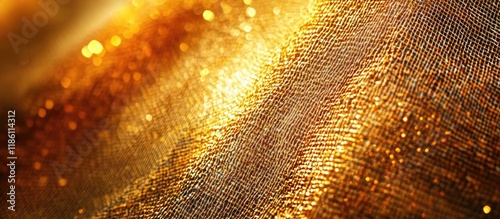 Copper and gold textile bac...