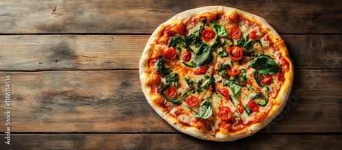 Brazilian vegan pizza on a ...