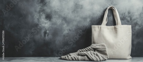 Eco tote bag and sweater di...