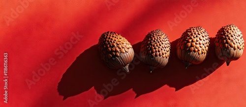 Trendy autumn composition w...