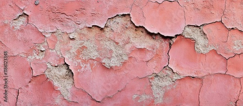 An aged worn out cracked pi...